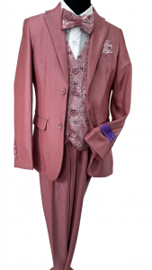 BOYS 5PC. SUIT (ROSE PINK) 2121206
